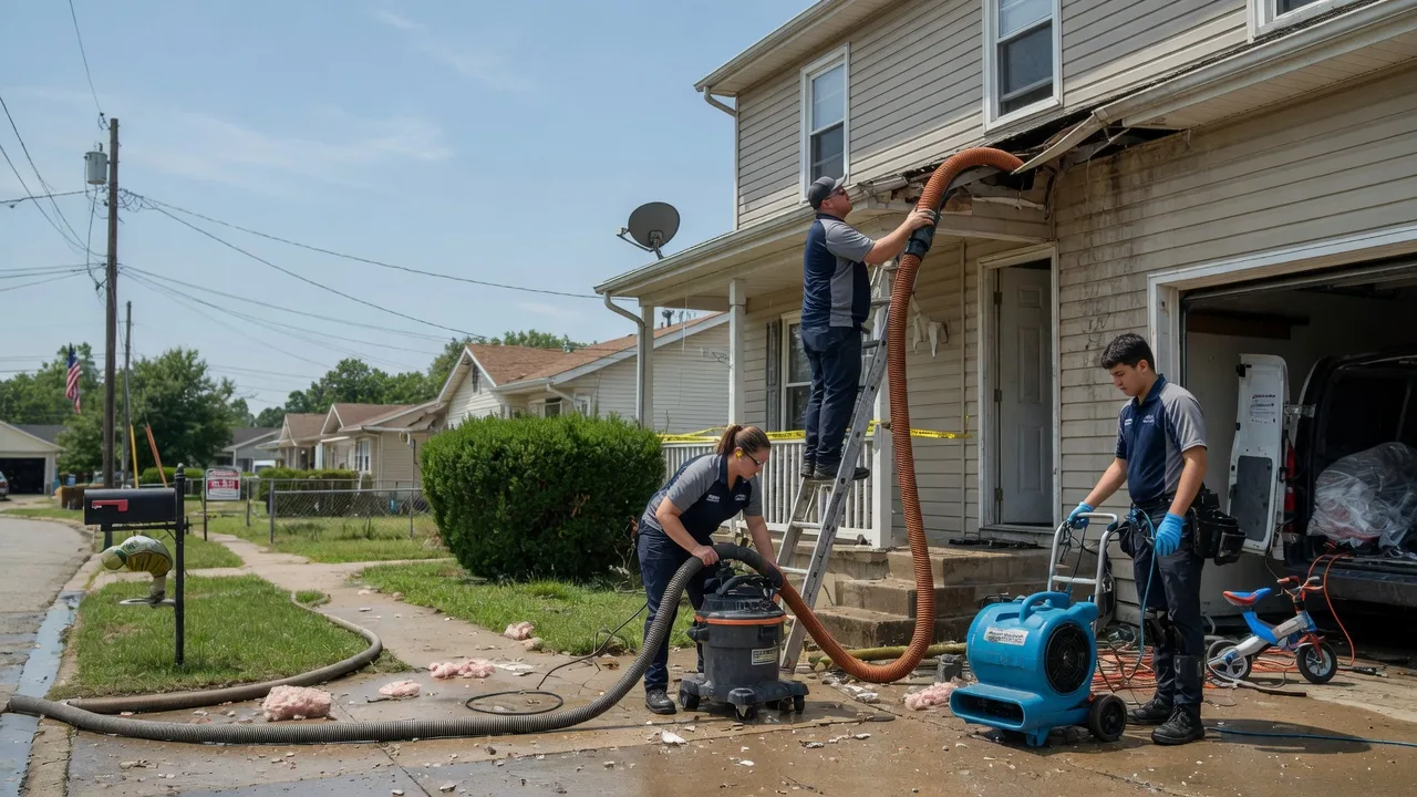 Water Damage Restoration in Young America, IN near me